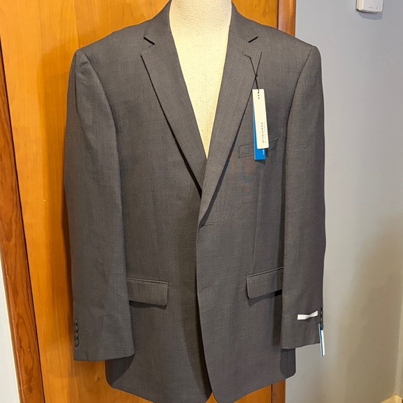 Men's Perry Ellis Gray Blazer Slim Fit NWT